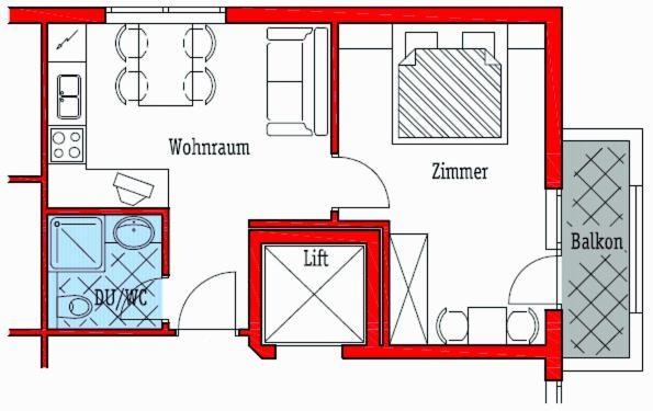 Apart Vita Nova Ischgl Luaran gambar